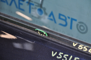 Молдинг дверь-стекло центральный передний левый хром Toyota Camry v55 15-17 usa тычка