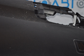 Торпедо передня панель без AIRBAG Toyota Camry v55 15-17 usa біла строч злам креп вм’ятий, подряпаний