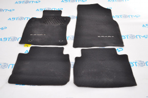 Комплект ковриков салона Toyota Camry v70 18- тряпка черный