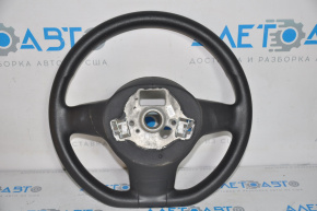 Руль голый VW Beetle 12-19 резина черн с черной накладкой без кнопок