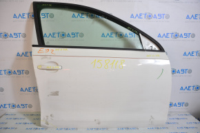 Дверь голая передняя правая VW Jetta 11-18 USA белый LB9A загнут угол
