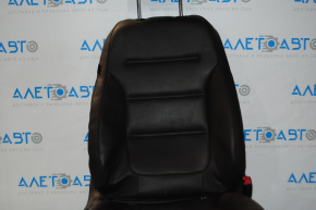 Пассажирское сидение VW Jetta 11-18 USA без airbag, механич, кожа черн