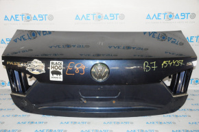 Крышка багажника VW Passat b7 12-15 USA синий LH5X