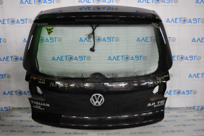 Дверь багажника голая VW Tiguan 09-17 синий LH5X
