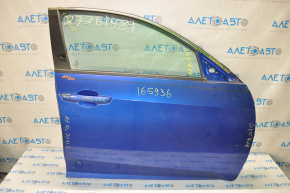 Дверь голая передняя правая Honda Civic X FC 16-21 4d синий B-593M
