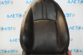 Пасажирське сидіння Honda Civic X FC 16-21 4d без airbag, шкіра чорна