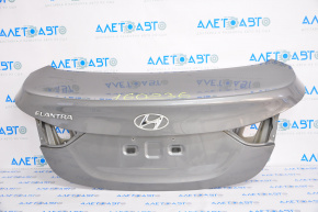 Крышка багажника Hyundai Elantra UD 11-16 без спойлера