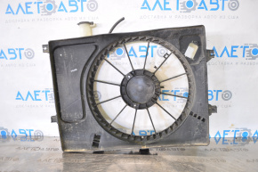 Диффузор кожух радиатора голый Kia Forte 4d 14-16 дорест с бачком