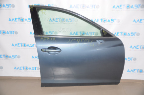 Дверь голая передняя правая Mazda 6 13-21 голубой 42B