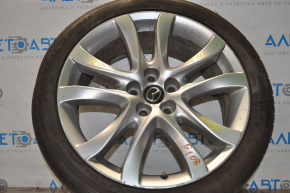 Колісний диск R19 5*114,3 Mazda6 13-17 Touring срібло бордюрка