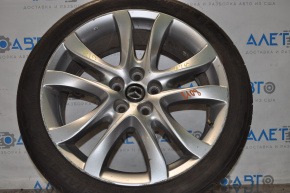 Колісний диск R19 5*114,3 Mazda6 13-17 Touring срібло бордюрка