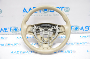 Руль голый Nissan Rogue 14-16 резина беж