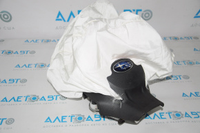 Подушка безопасности airbag в руль водительская Subaru Forester 14-18 SJ стрельнувшая