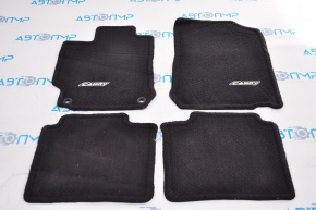 Комплект ковриков Toyota Camry v50 12-14 usa тряпка черный