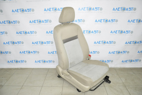 Пасажирське сидіння Toyota Camry v50 12-14 usa без airbag, механічні, ганчірка беж