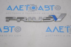 Емблема PriusV двері багажника Toyota Prius V 12-17