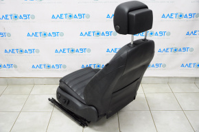 Сидіння водія VW CC 08-17 без airbag, електро, шкіра чорне