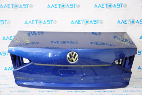 Крышка багажника VW Passat b8 16-19 USA синяя LB5K