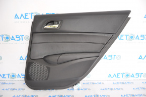 Обшивка двери карточка задняя правая Acura ILX 13-15 черн