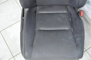 Пасажирське сидіння Acura ILX 13-15 без airbag, механіч, шкіра чорна