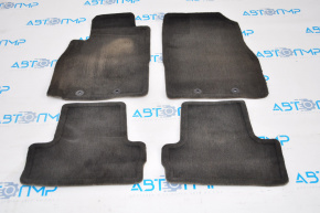 Комплект килимків Chevrolet Volt 11-15 ганчірка черн