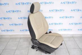 Пассажирское сидение Chevrolet Volt 11-15 без airbag, кожа беж