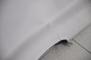 Обшивка потолка Chrysler 200 15-17 без люка, серая, залом,гряз