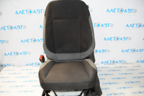 Сидіння водія Ford Escape MK3 13-19 без airbag, ганчірка чорно-сіре