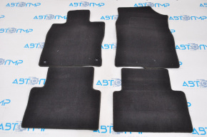 Комплект ковриков салона Honda Civic X FC 16-17 4d черный тряпка