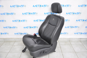 Водійське сидіння Infiniti JX35 QX60 13- без airbag, електро, шкіра чорна