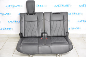 Задний ряд сидений 3 ряд Infiniti JX35 QX60 13- кожа черн, без подголовника