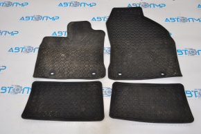 Комплект ковриков Lexus CT200h 11-17 черн резина