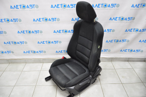 Водійське сидіння Mazda 6 13-15 без airbag, механіч, ганчірка чорн