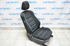 Пассажирское сидение Mazda 6 13-15 без airbag, механич, тряпка черн