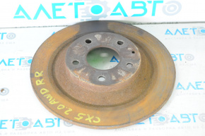 Диск тормозной задний правый Mazda CX-5 13-16 300/10мм ржавый