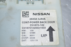 CONTROLLER ASSY-POWER, BACK DOOR Infiniti JX35 QX60 13-