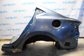 Четверть крыло задняя левая Mazda 6 13-17 голубой, замят порог под закатом