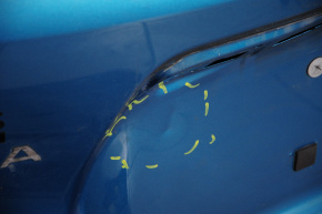 Дверь багажника голая Nissan Versa Note 13-19 зеленый FAK, вмятины