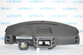 Торпедо передняя панель голая VW Tiguan 09-17 черн топляк