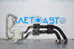 Поворотный клапан системы охлаждения VW Tiguan 09-17 с трубками