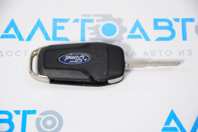 Ключ Ford Fusion mk5 13-16 4 кнопки, раскладной, сколы на корпусе