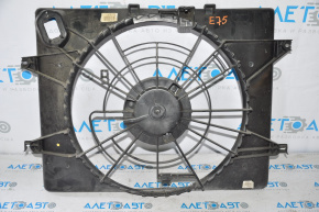 Диффузор кожух радиатора голый Kia Optima 11-13 hybrid