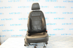 Пассажирское сидение VW Jetta 11-18 USA без airbag, механич, кожа черн