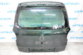 Дверь багажника голая Fiat 500L 14- под камеру зеленая