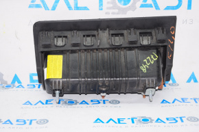 Подушка безопасности airbag коленная водительская левая Ford Escape MK3 13- черн, заломы накладк