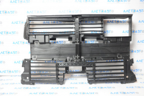Жалюзи дефлектор радиатора Lincoln MKZ 13-16 в сборе, под адаптив круиз новый неоригинал