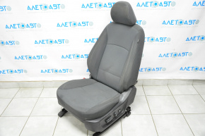 Сидіння водія Kia Optima 11-15 без airbag, електро, велюр сіре