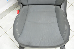 Водительское сидение Kia Optima 11-15 без airbag, электро, велюр серое