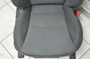 Пассажирское сидение Kia Optima 11-15 без airbag, механич, велюр серое