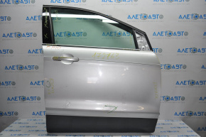 Дверь голая передняя правая Ford Escape MK3 13-19 серебро UX треснуло шпакло
